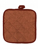 Прихватка рогожка 18х18 Vse DOMA  рис.60008-20 Терракот
